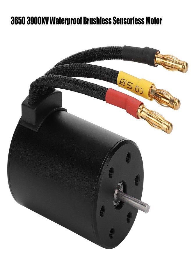 شانريا محرك بدون فرش، محرك 3650 3900KV، محرك بدون فرش رباعي الأقطاب ذو 12 فتحة، مكونات إلكترونية، محرك بدون فرش 3650 3900KV للسيارات التي تعمل بالتحكم عن بعد (محرك بدون فرش 3650 3900kv) - Image 4